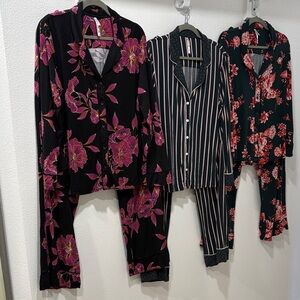 3 Sets of SOMA Cool Nights Pajamas Size Medium